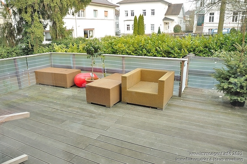 Terrasse Erdgeschosswohnung Bielefeld