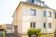 Au�enansicht Charmante Erdgeschosswohnung mit gro�em Garten in Bielefeld-Sieker -VERMIETET-