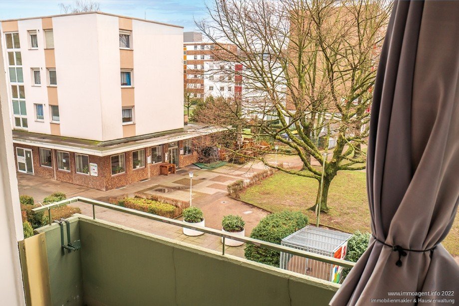 Blick vom Balkon Etagenwohnung Bielefeld / Stieghorst