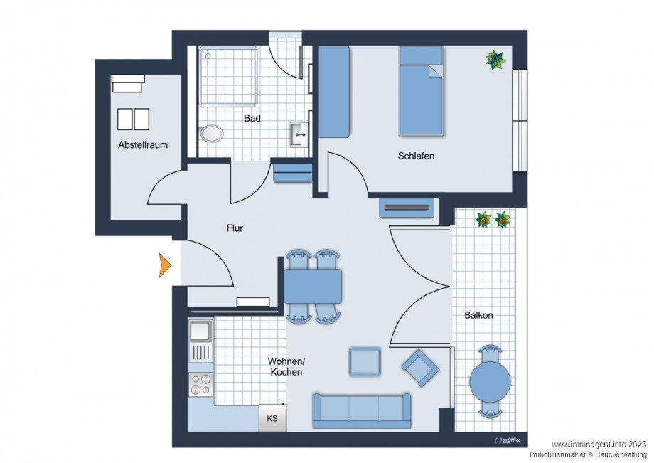 Grundriss Etagenwohnung Bielefeld