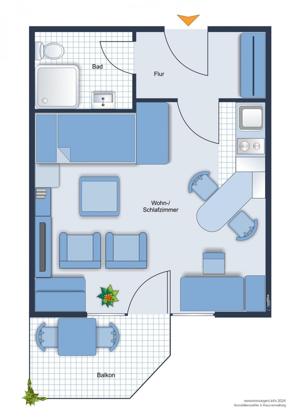 Grundriss Etagenwohnung Bielefeld