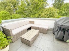 Balkon Moderne Dachgeschosswohnung in Unin�he