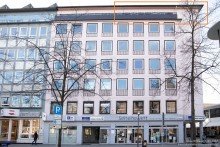 Au�enansicht vorne Sch�ne Dreizimmerwohnung mit Blick auf das Alte Rathaus -VERMIETET-