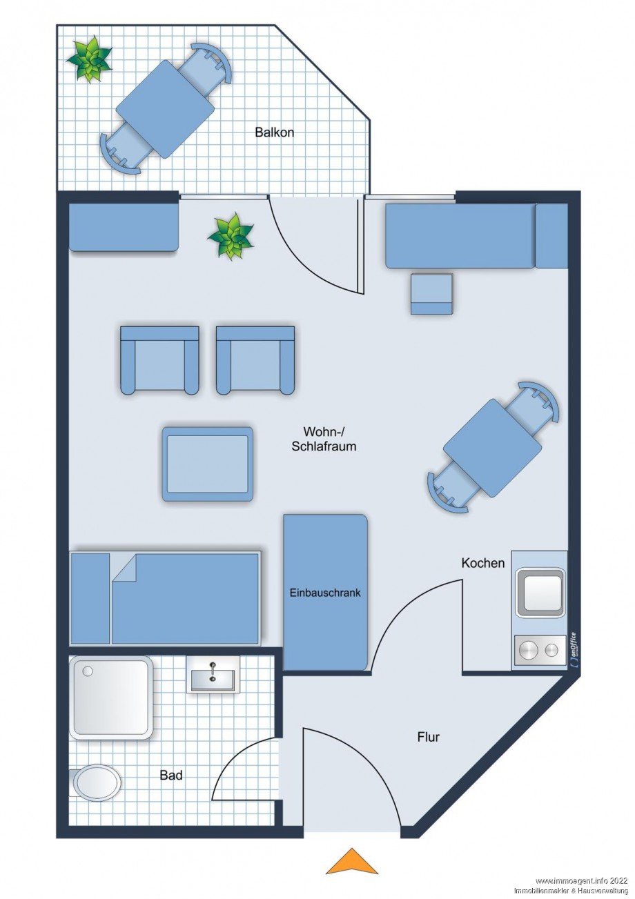 Grundriss Etagenwohnung Bielefeld