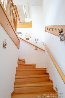 Wohnungsinnentreppe Gem�tliche Wohnung in traumhafter Waldrandlage in Oerlinghausen -VERKAUFT-