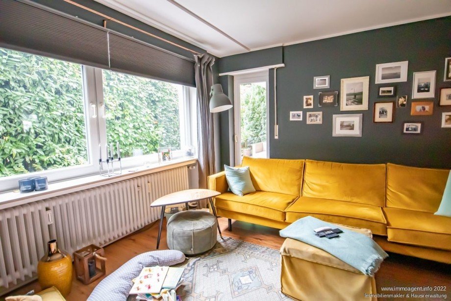 Wohnzimmer Erdgeschosswohnung Bielefeld