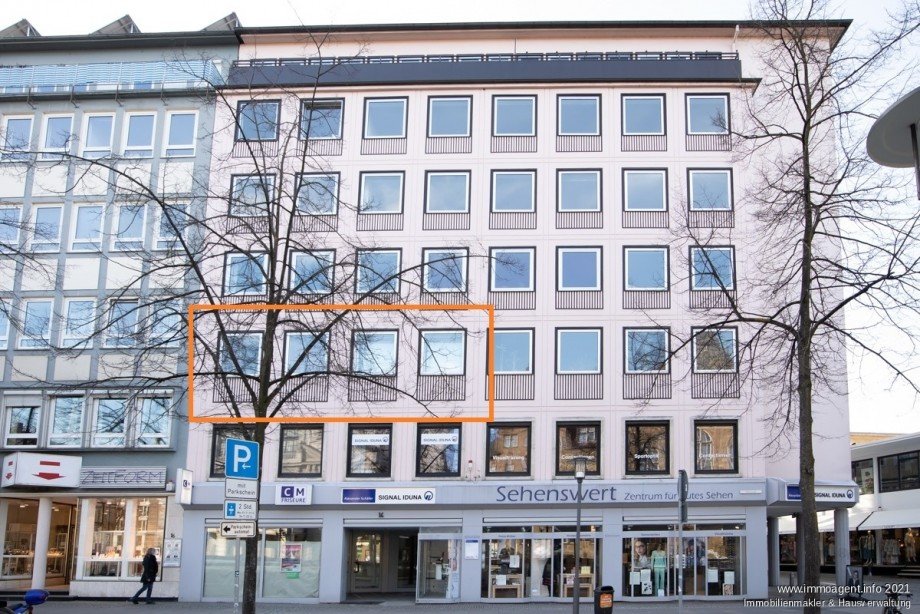 Au�enansicht vorne Etagenwohnung Bielefeld