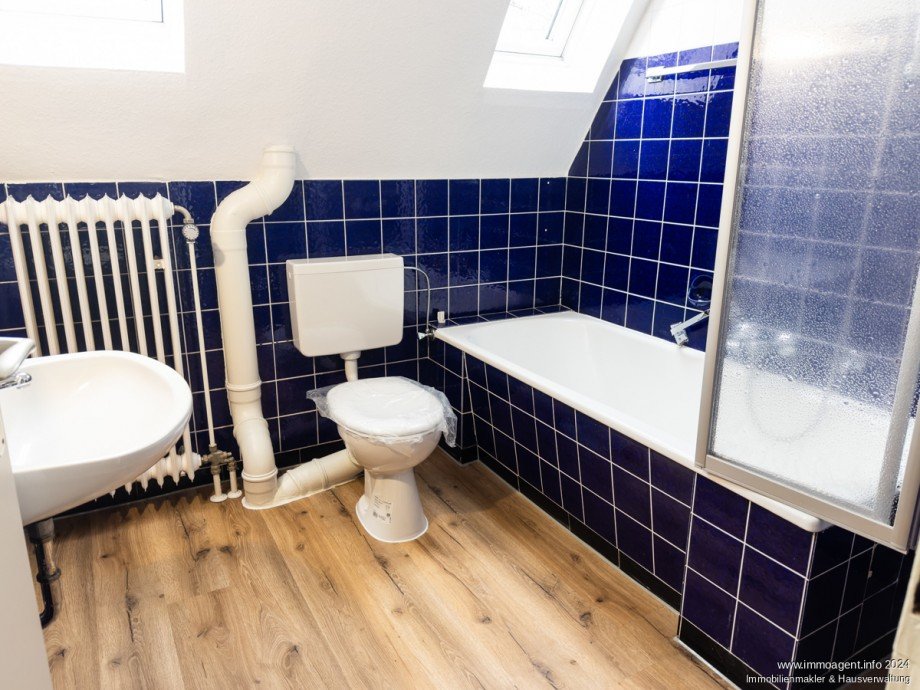 Badezimmer Dachgeschosswohnung Bielefeld