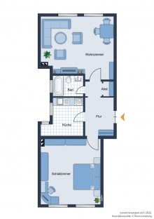 Grundriss Gem�tliche Citywohnung gegen�ber vom Stadttheater -VERMIETET-