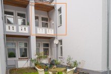 Au�enansicht Balkon Renovierte Vierzimmerwohnung im beliebten Musikerviertel