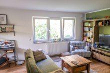 Wohnzimmer Moderne Dreizimmerwohnung mit Garten in Bielefeld-Schildesche -VERMIETET-