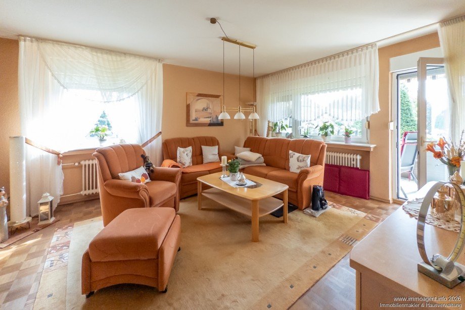 Wohnzimmer Erdgeschosswohnung Bielefeld