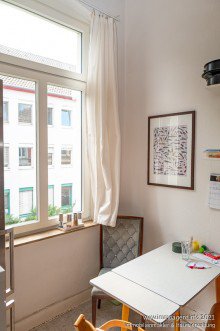 K�che Gro�z�gige Altbauwohnung mit Balkon nahe dem Rathaus -VERMIETET-