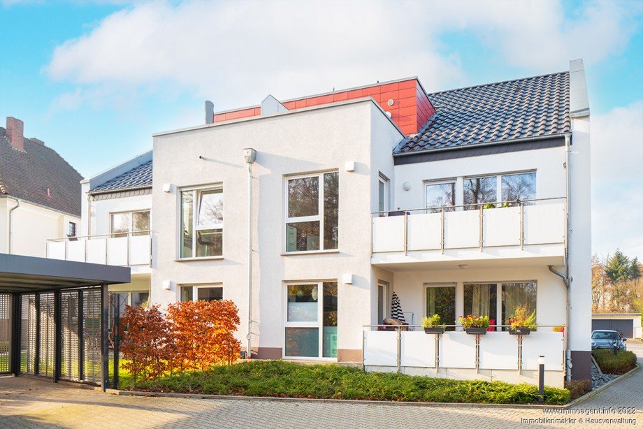 Au�enansicht Dachgeschosswohnung Bielefeld