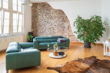 Wohnraum Au�ergew�hnliche Zweizimmerwohnung mit  Loftcharakter  in der Bielefelder Altstadt