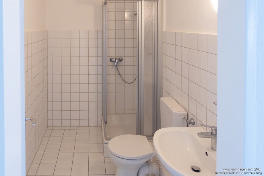 Bad mit Dusche Erdgeschosswohnung Bielefeld