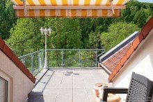 Dachterrasse Gem�tliche Wohnung in traumhafter Waldrandlage in Oerlinghausen -VERKAUFT-