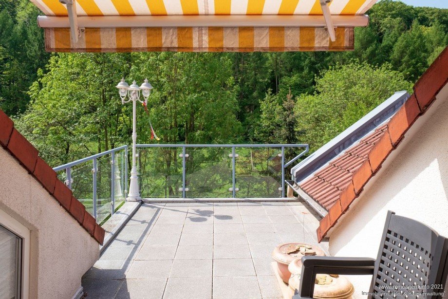 Dachterrasse Maisonettewohnung Oerlinghausen