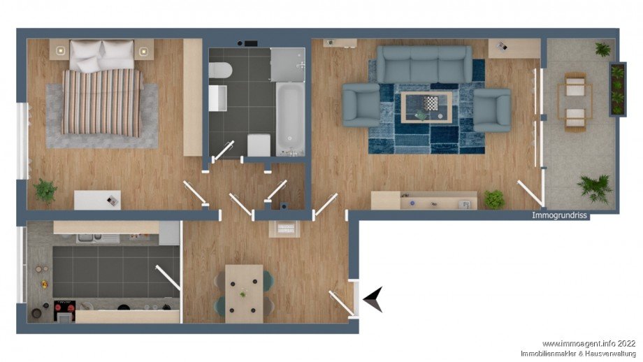 Grundriss Etagenwohnung Bielefeld