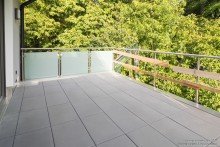 Balkon Neubauwohnung mit drei Zimmern im Bielefelder Westen