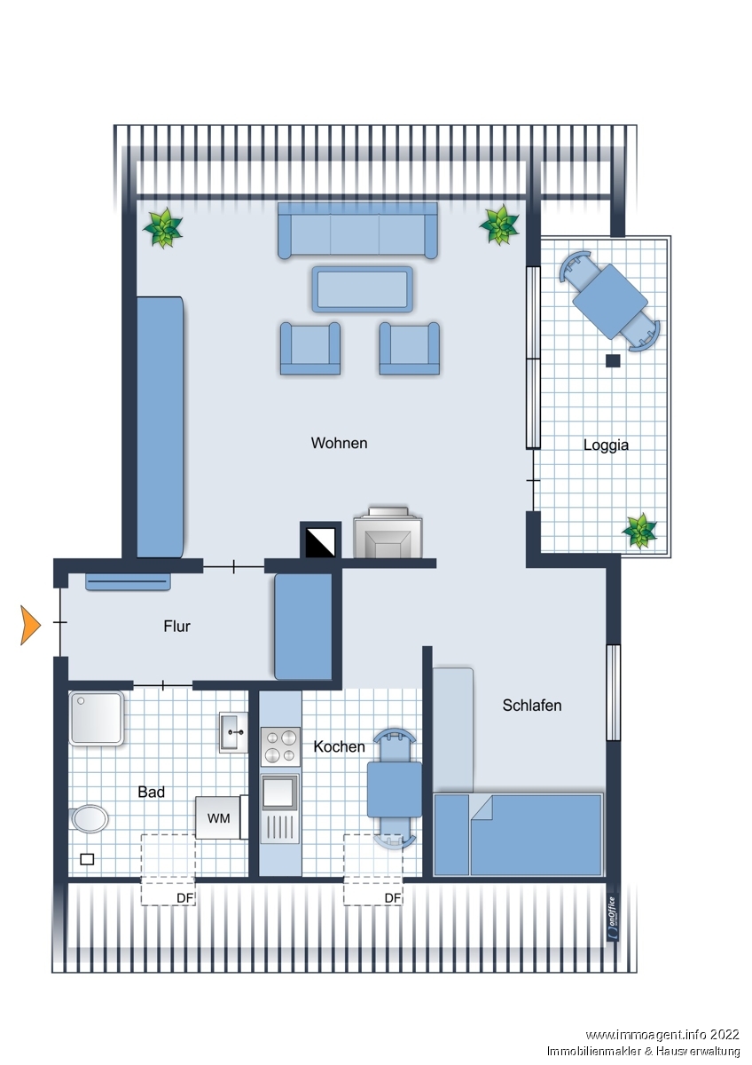 Grundriss Etagenwohnung Bielefeld