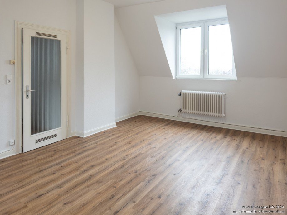 Wohnzimmer Dachgeschosswohnung Bielefeld