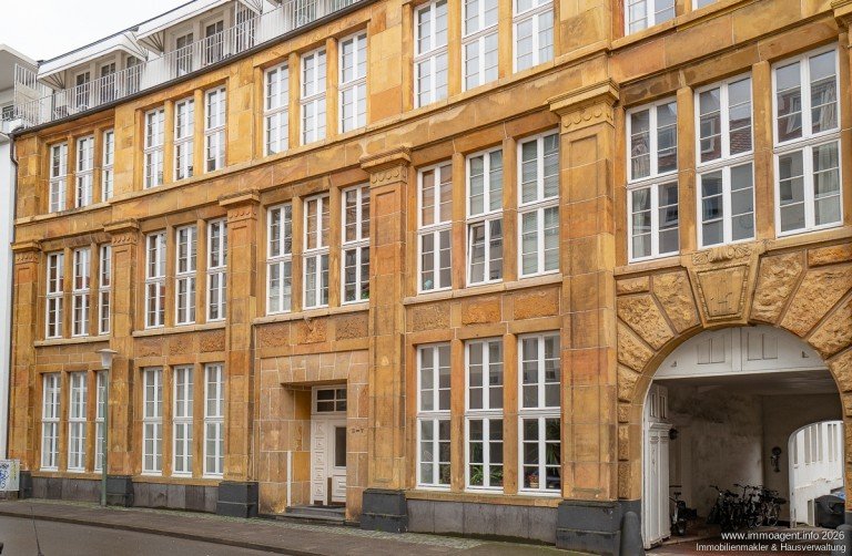 Au�enansicht Bielefeld Etagenwohnung Zentral gelegene, sch�ne Singlewohnung in der Bielefelder Altstadt