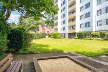 Gartenbereich Sonnige Dreizimmerwohnung mit tollem Ausblick in Sennestadt -VERKAUFT-