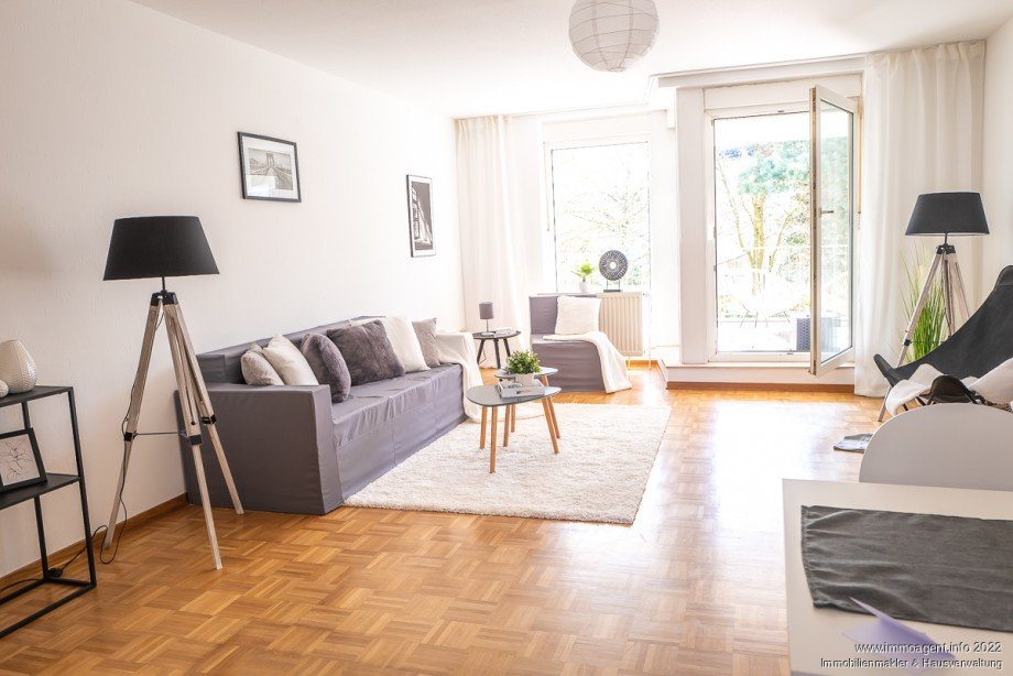 Wohnzimmer Erdgeschosswohnung Bielefeld