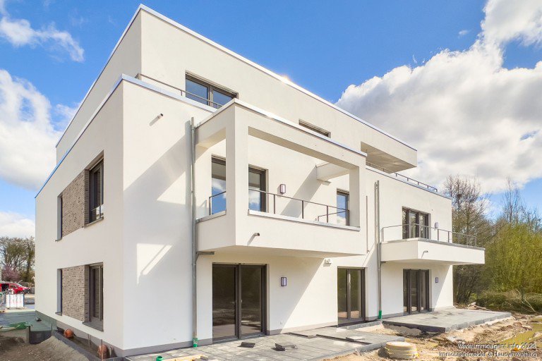 Aussenansicht Bielefeld Etagenwohnung Sonnige Neubauwohnung mit drei Zimmern nahe der Universit�t -VERMIETET-