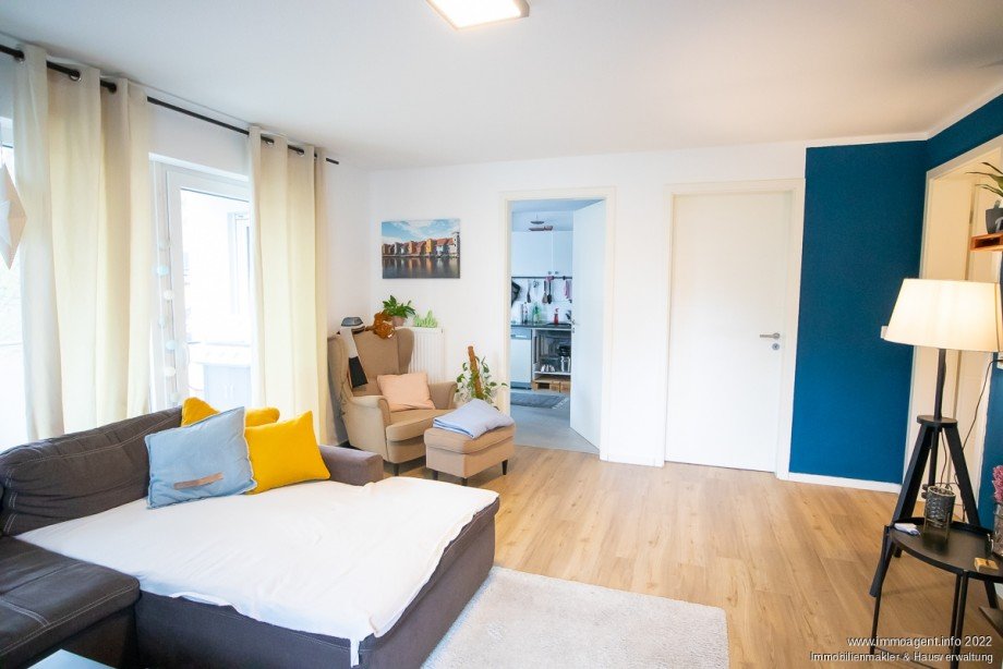 Wohnzimmer Etagenwohnung Bielefeld
