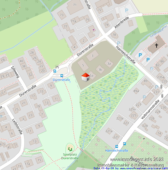 Lageplan Erdgeschosswohnung Bielefeld