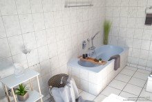 Badezimmer Ruhig gelegene Eigentumswohnung mit gro�em S�dbalkon in Bielefeld-Brackwede -VERKAUFT-