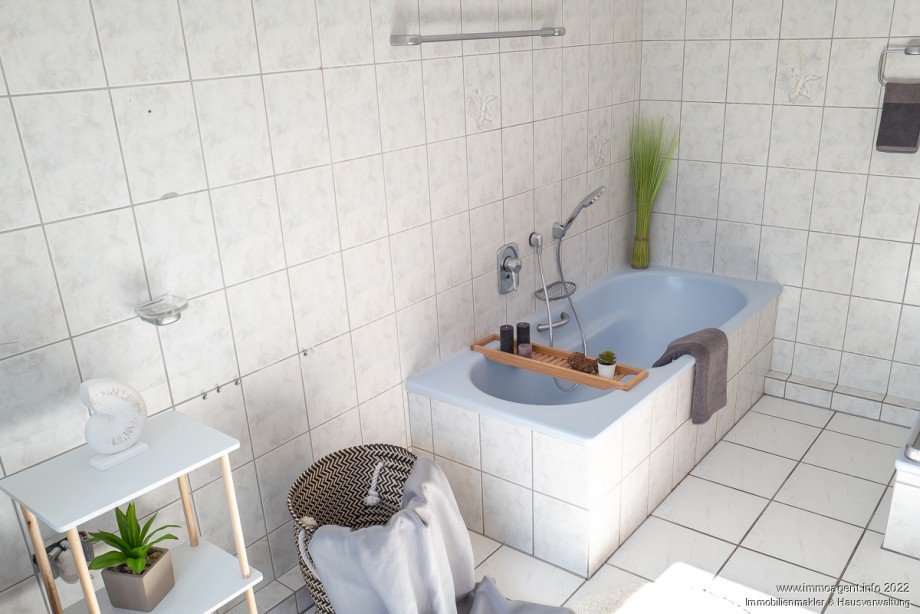 Badezimmer Erdgeschosswohnung Bielefeld