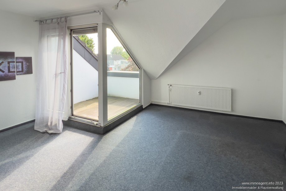 Schlafzimmer Dachgeschosswohnung Bielefeld