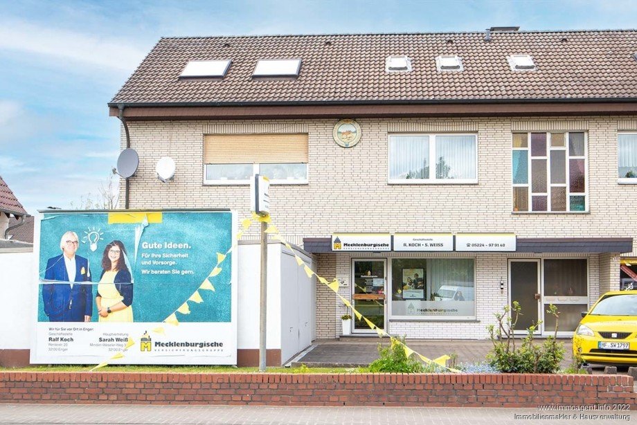 Aussenansicht Ladenlokal Enger