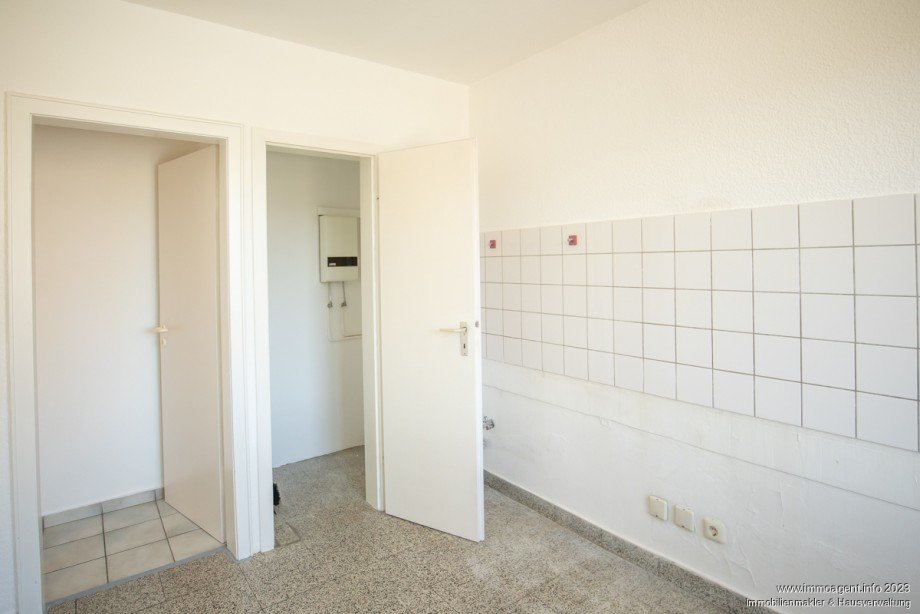 K�che mit Abstellraum Etagenwohnung Bielefeld