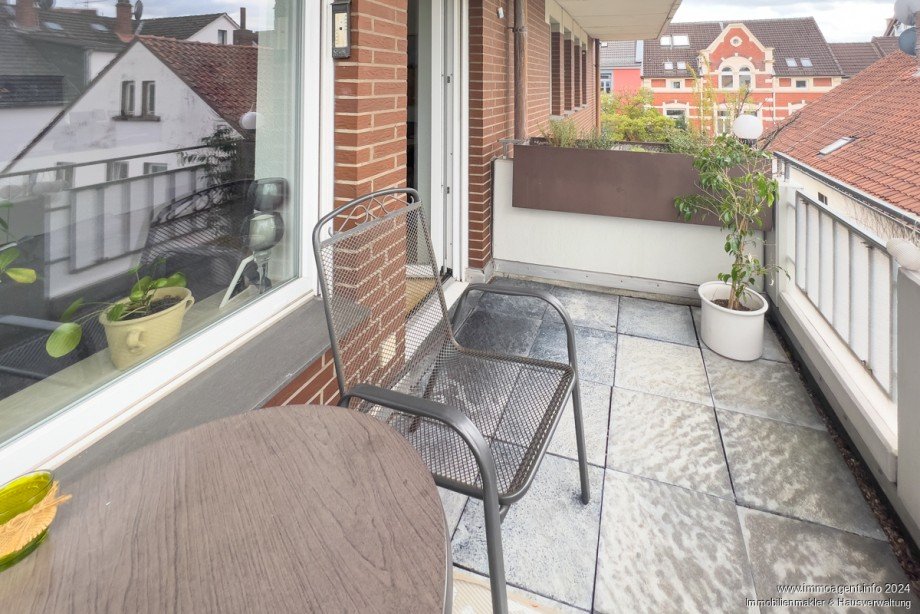 Loggia Etagenwohnung Bielefeld