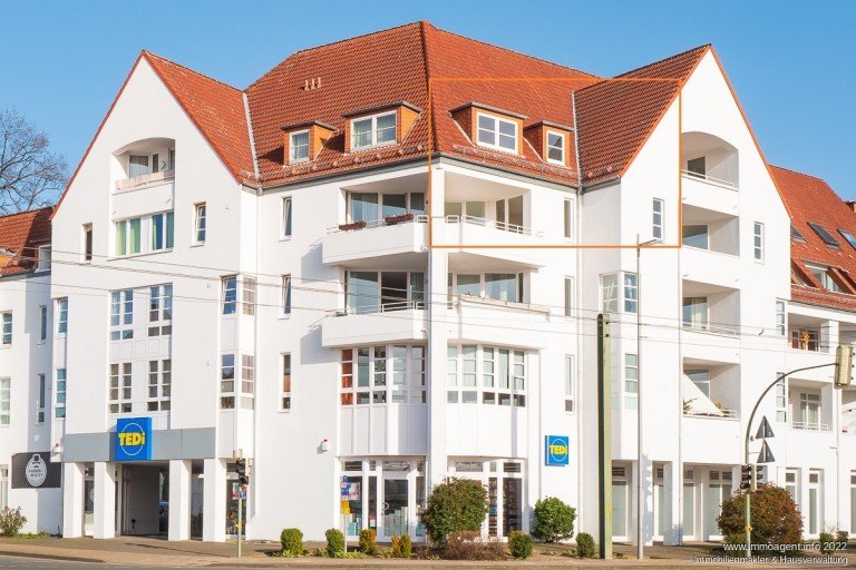 Au�enansicht Bielefeld - Bielefeld - Brackwede Maisonettewohnung Zentral gelegene Maisonettewohnung mit drei Zimmern in Bielefeld-Brackwede -VERKAUFT-