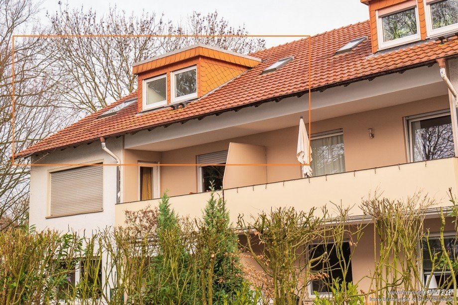 Ansicht Dachgeschosswohnung Bielefeld