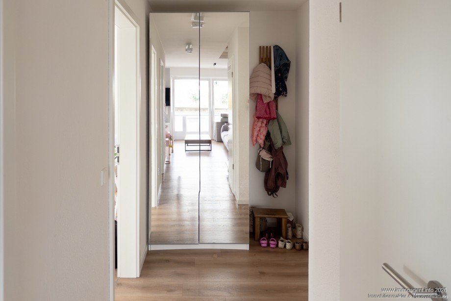 Flur Dachgeschosswohnung Bielefeld
