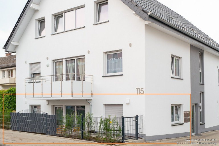 Au�enansicht Bielefeld Erdgeschosswohnung Kleine Dreizimmerwohnung mit Terrasse in Bielefeld-Schildesche -VERMIETET-