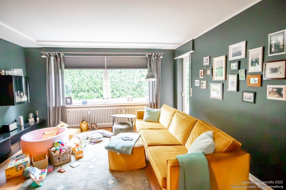 Wohnzimmer Erdgeschosswohnung Bielefeld