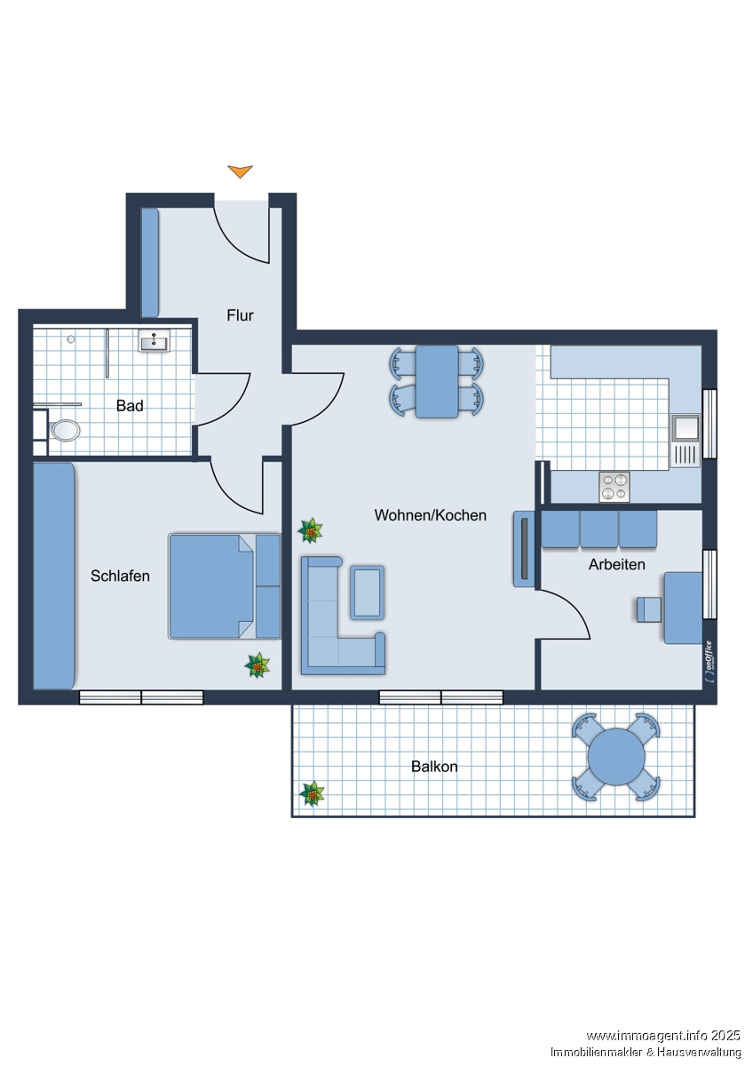 Grundriss Etagenwohnung Bielefeld