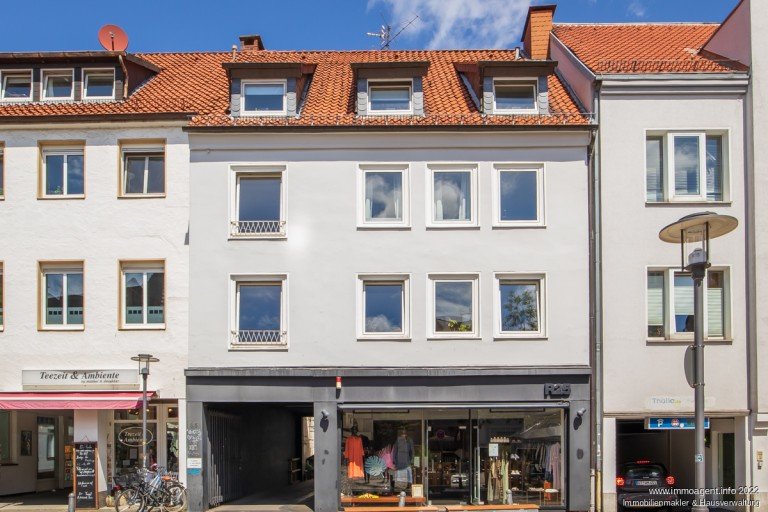 Au�enansicht Bielefeld Etagenwohnung Attraktive 3,5 Zimmer-Wohnung mit Balkon in der Bielefelder Altstadt