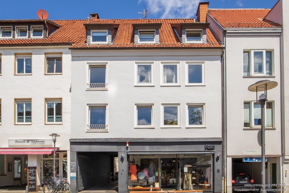 Au�enansicht Etagenwohnung Bielefeld