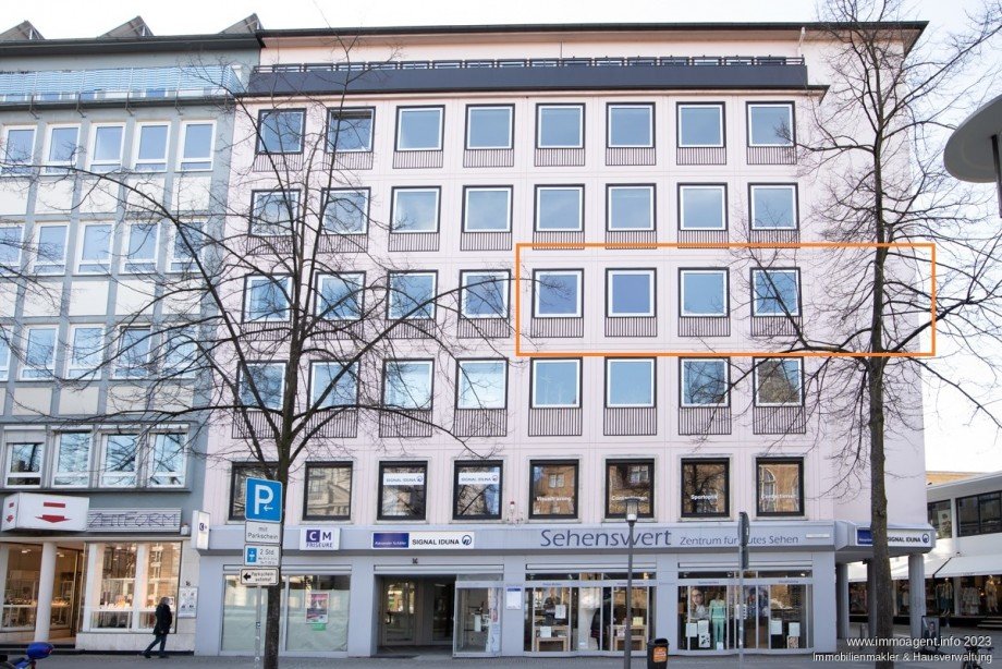 Au�enansicht vorne Etagenwohnung Bielefeld