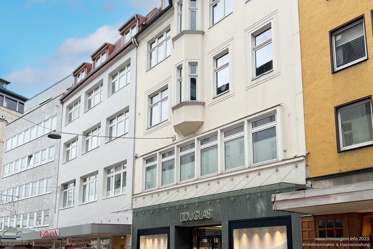 Au�enansicht Bielefeld Etagenwohnung Gem�tliche Wohnung in der Bielefelder Altstadt -VERMIETET-