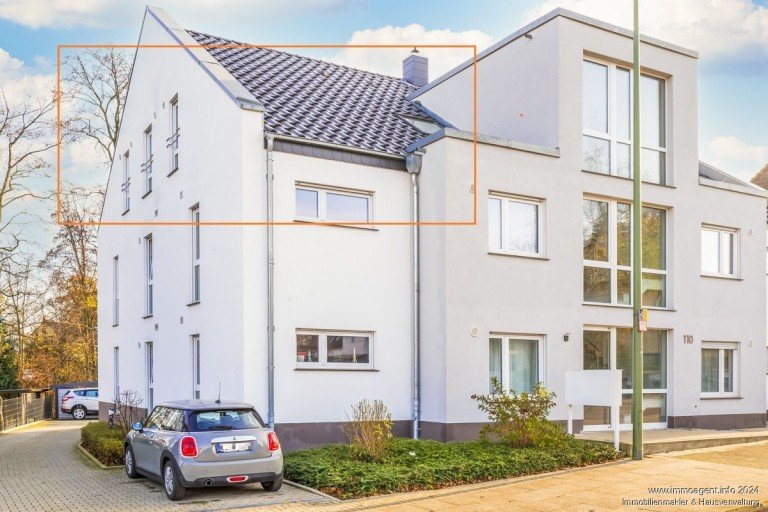 Au�enansicht Bielefeld Dachgeschosswohnung Moderne Dachgeschosswohnung in Unin�he