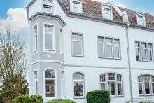 Au�enansicht Geschmackvolle Altbauwohnung im beliebten Musikerviertel